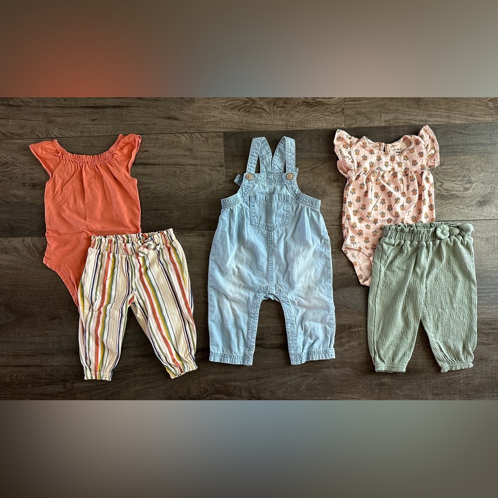 SOLD!! Light Blue Kids Overalls